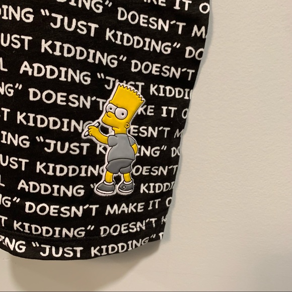 The Simpsons - Bart Simpson Chalkboard Writing T-Shirt - Picture 6 of 6